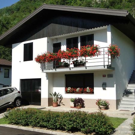 Apartma Jezero Most Na Soci Bagian luar foto
