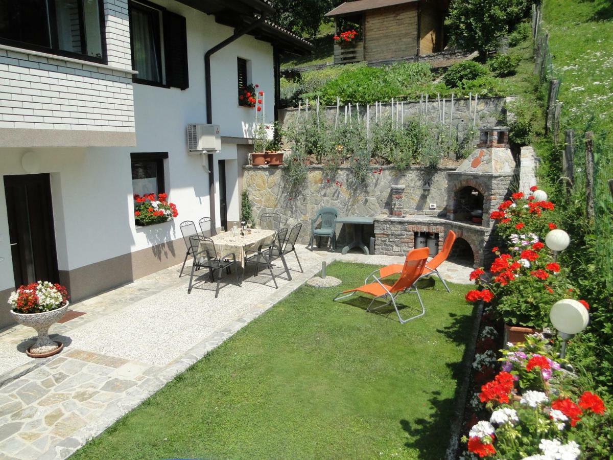 Apartma Jezero Most Na Soci Bagian luar foto